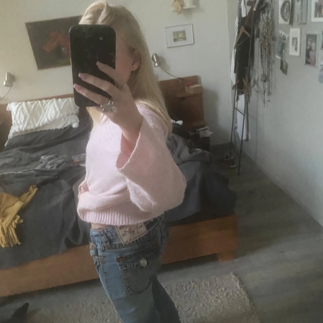 Super fina lågmidjade true religon jeans💘 - 92