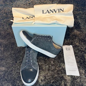 Lanvin skor - Säljer ett par otroligt fräscha lanvins i storlek 44 | dessa är defektfria och är i ett väldigt bra skick (9/10) | färg:elephant gray |