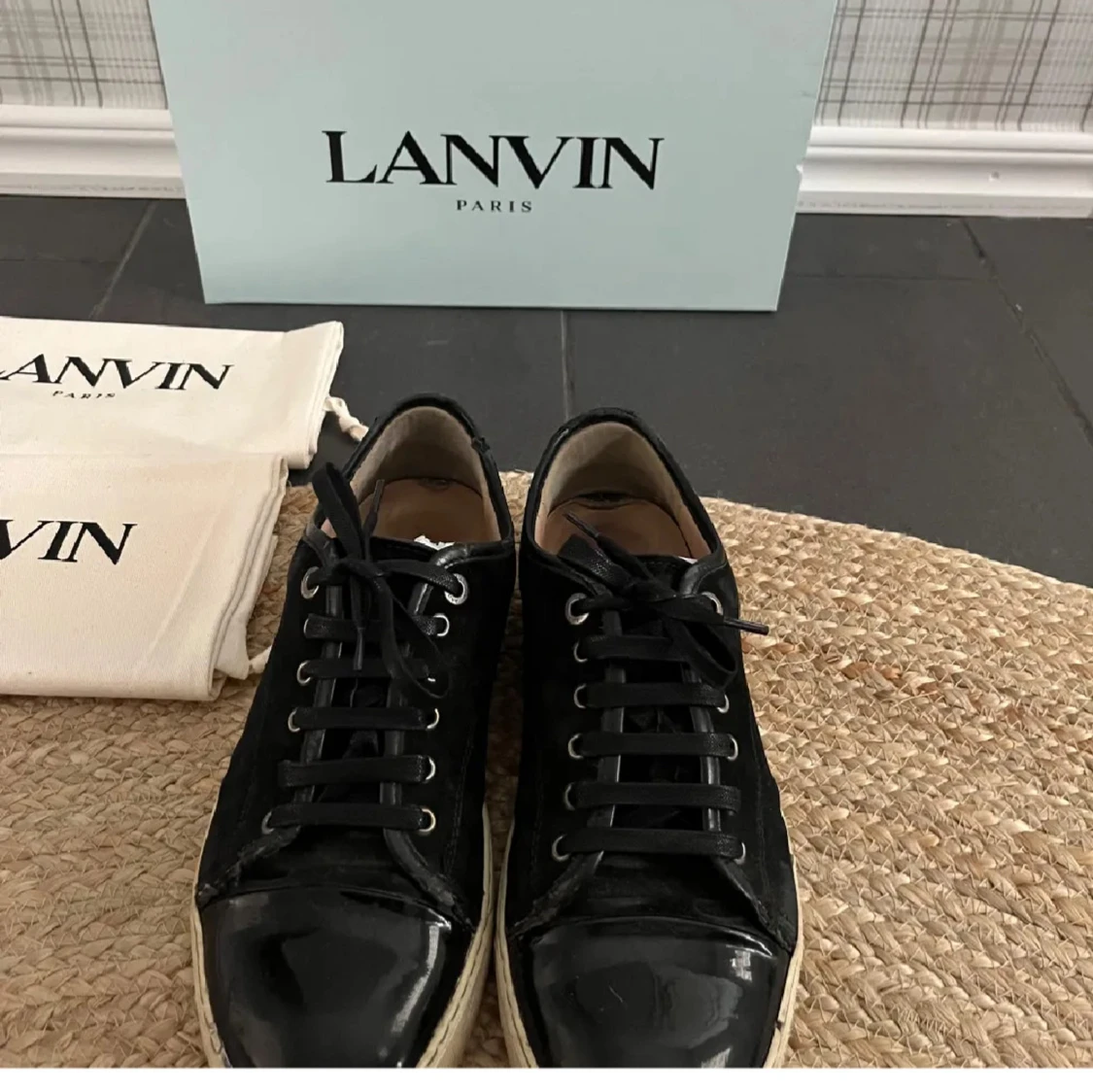 Svarta sneakers från Lanvin