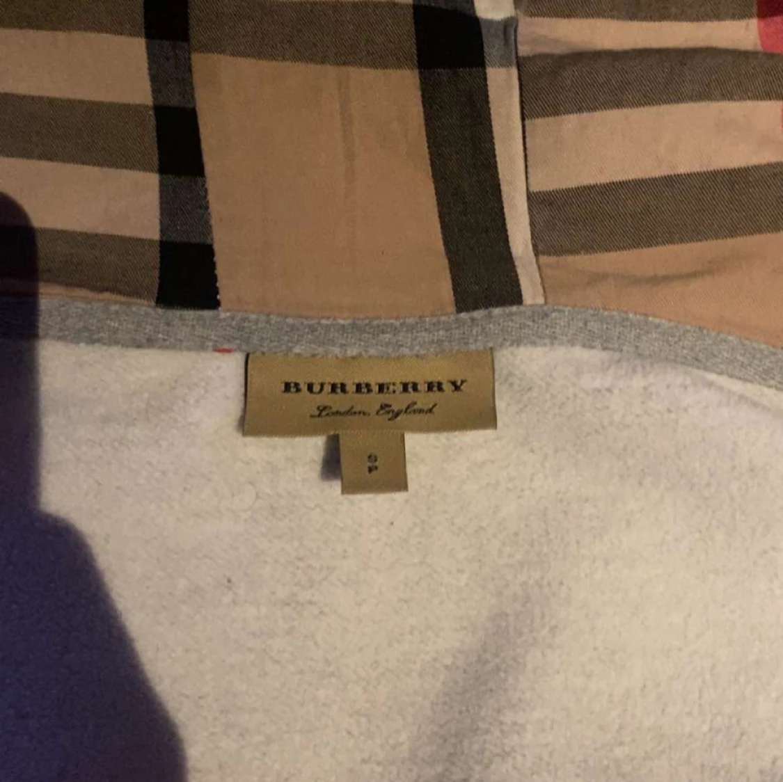 Grå huvtröja från Burberry - 91