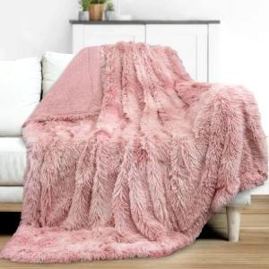 Filt - Rosa, fluffig, superfin