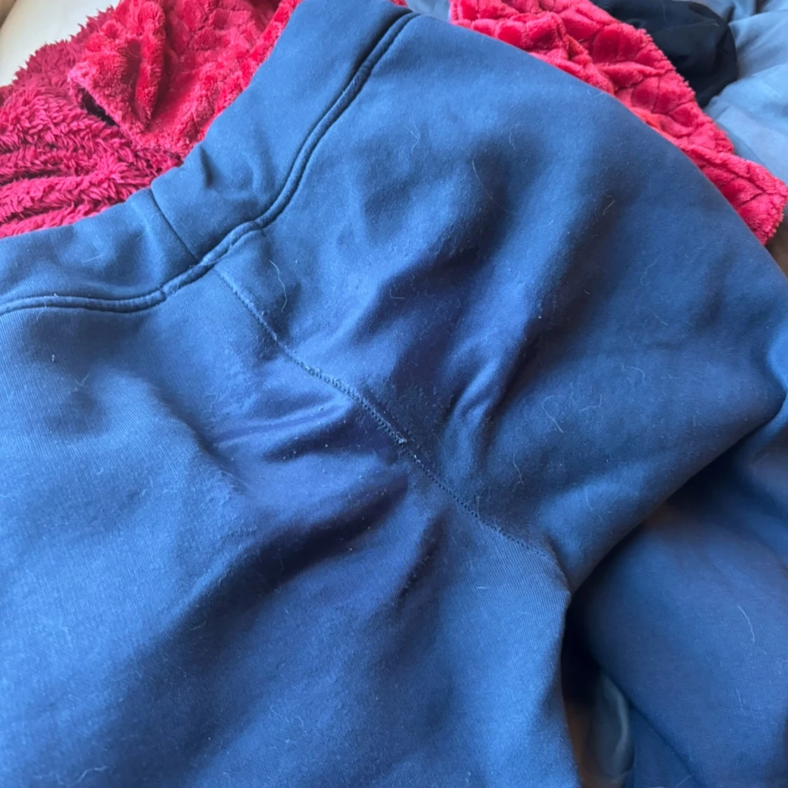 Blå mjukisbyxor i storlek XS - 91