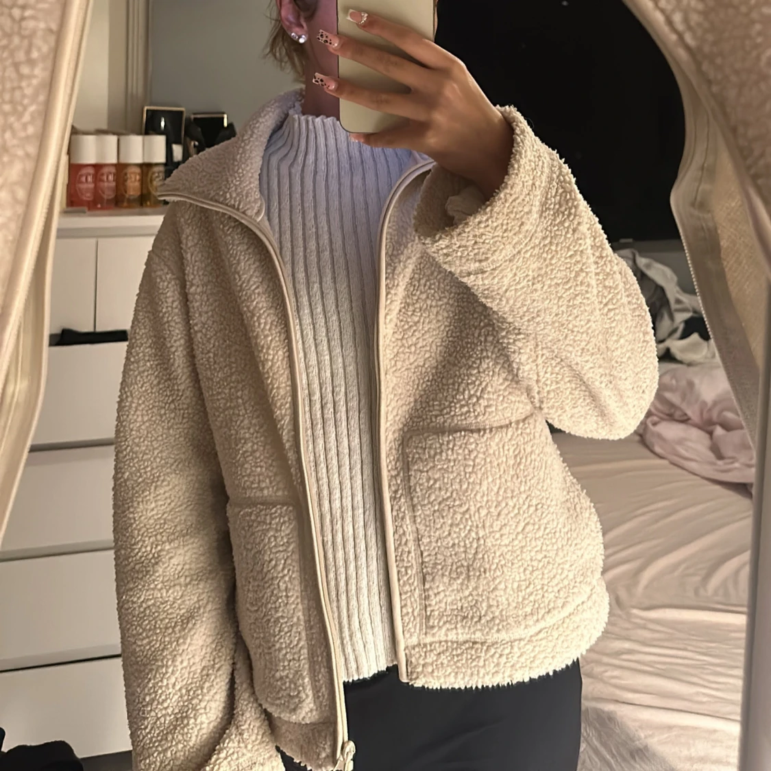 H&m jacka i pile  - 91