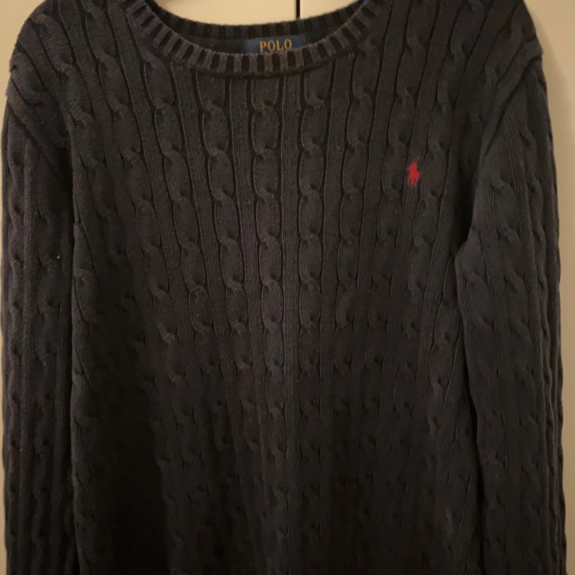 Stickad Ralph Lauren Tjocktröja - 90