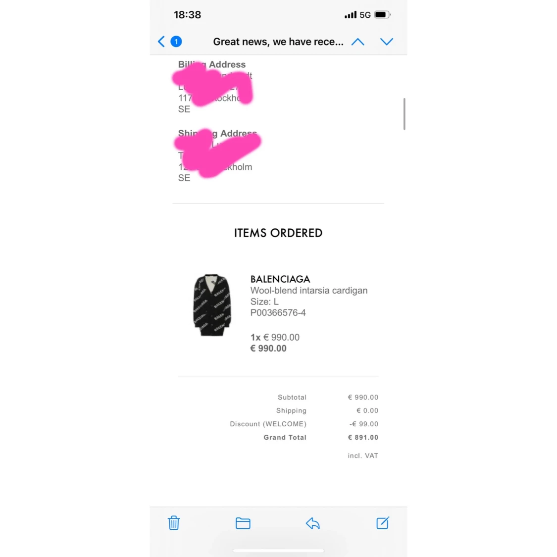 Balanciaga Wool-blend Intarsia Cardigan - 93