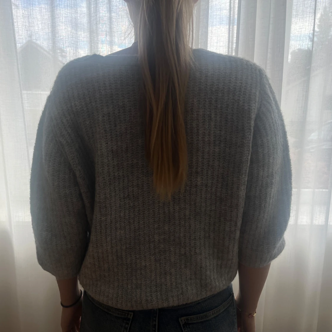 Kortärmad kofta från Lindex🩶 - 92