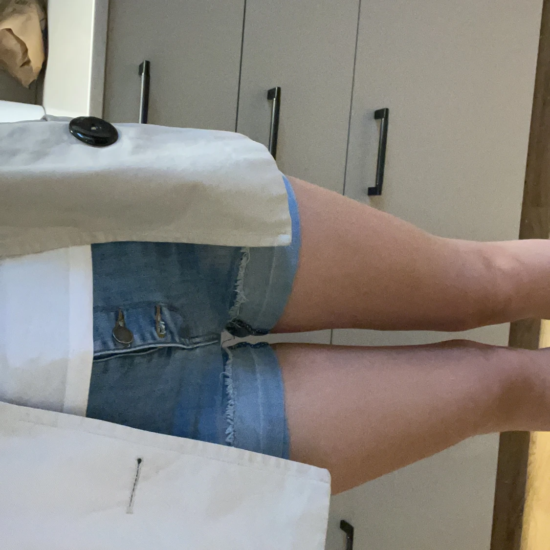 Blå jeansshorts från UNIQ dnm