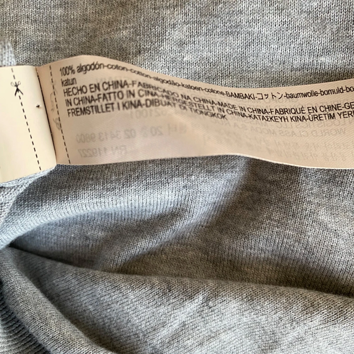 Grå Massimo Dutti kortärmad tröja - 92