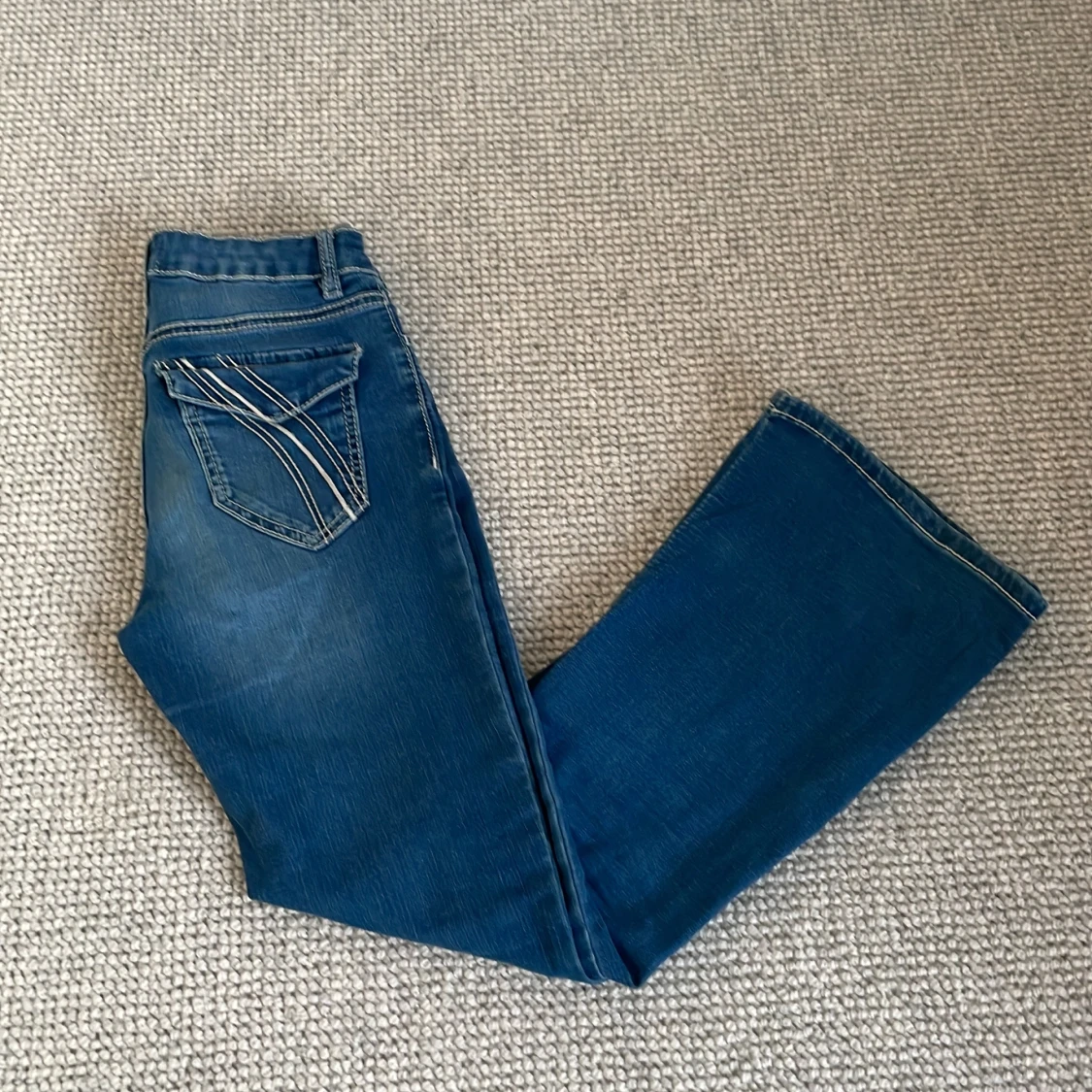 Blå jeans från Lindex - 1