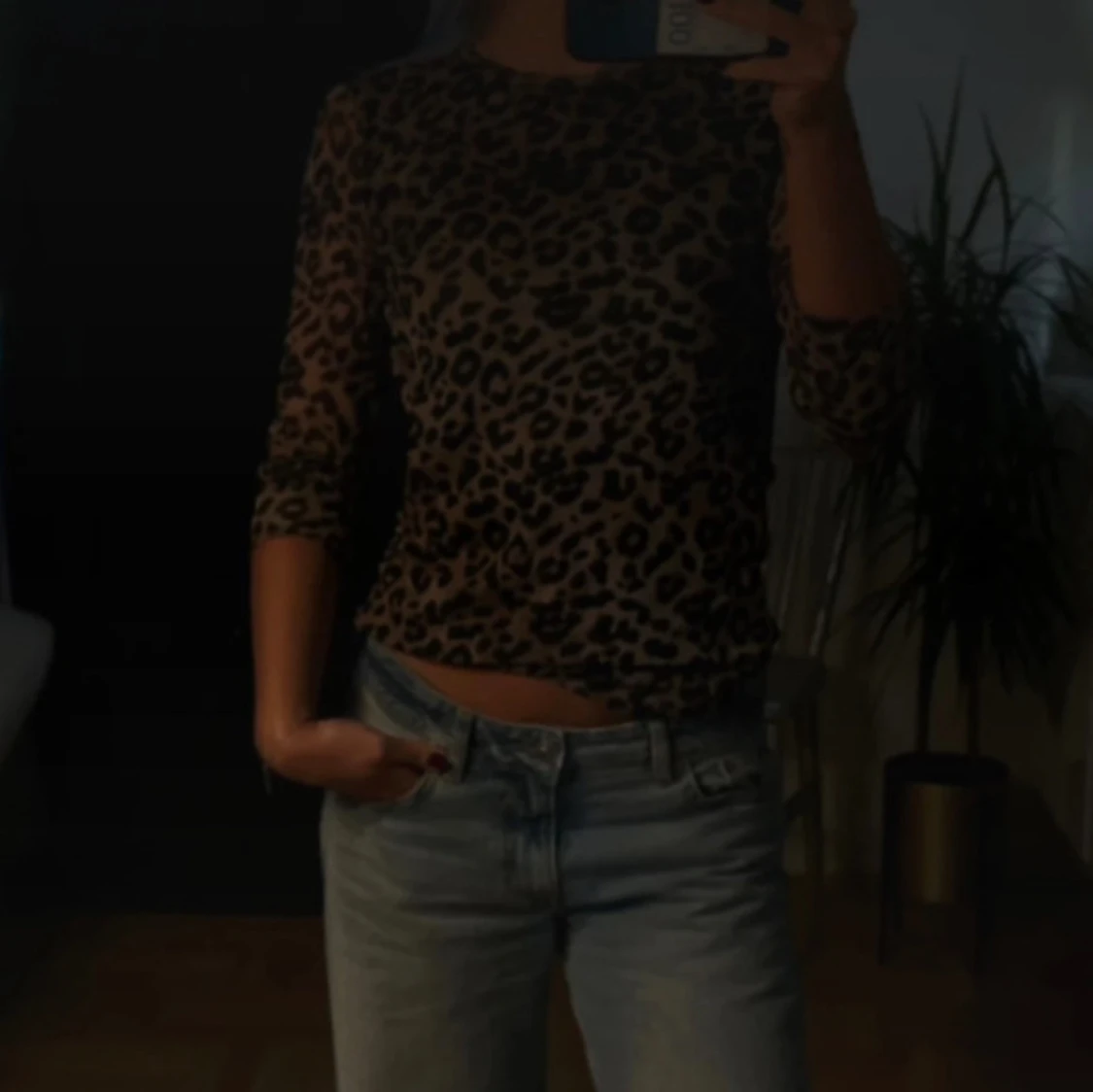 Leopard tröja  - 90