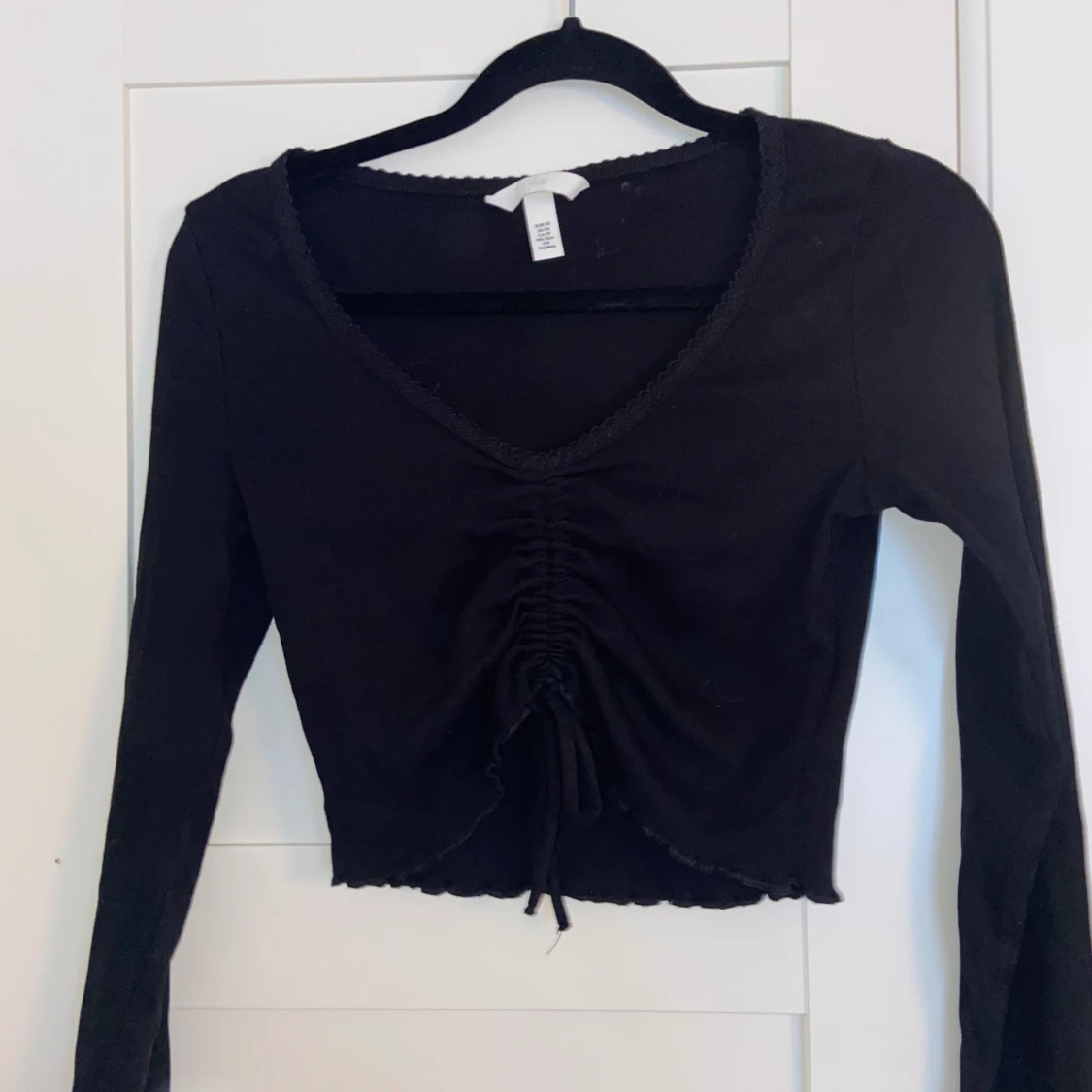 Svart kroppad tröja från hm 