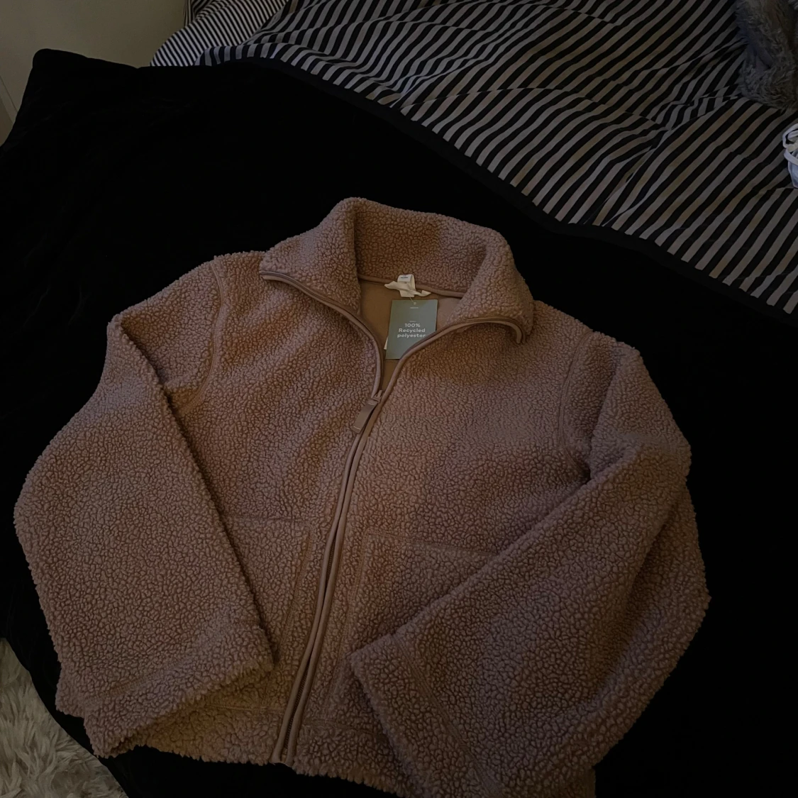 Beige teddyjacka från hm🧸🧸