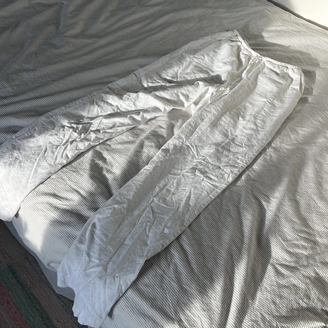 Linnebyxor, förlåt för dom inte var strykta på bild🙏🏽 - 93
