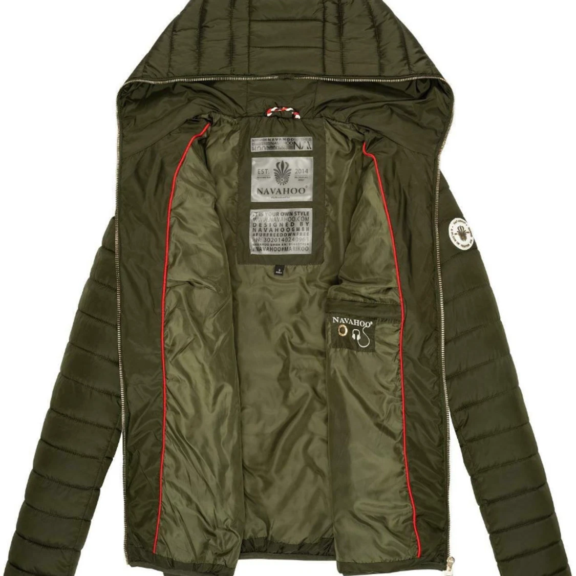 Fodrad allväder jacka  - 90