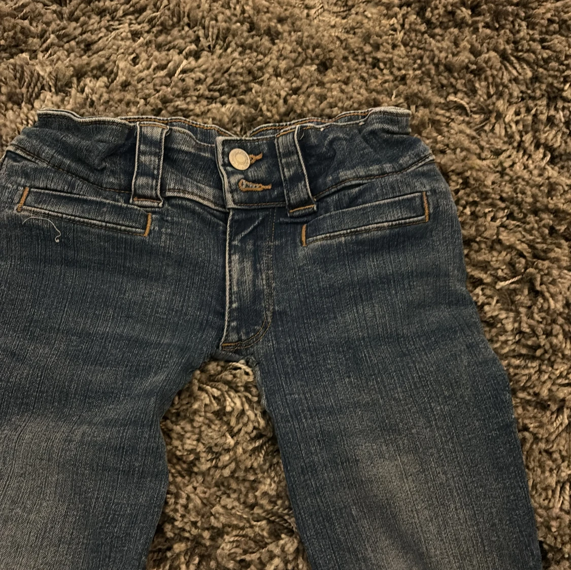 Jätte lågmidjande bootcut byxer💞 - 90