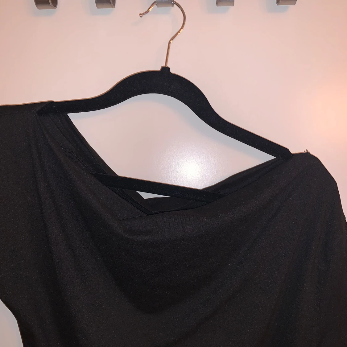 Svart långärmad topp - 90