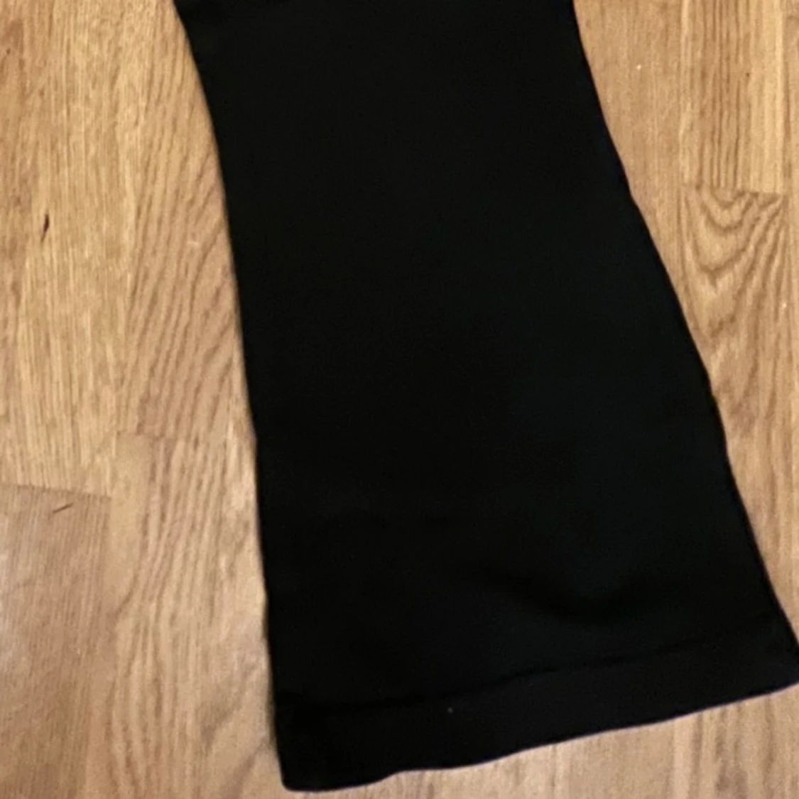 Svarta mjukis med bootcut - 90