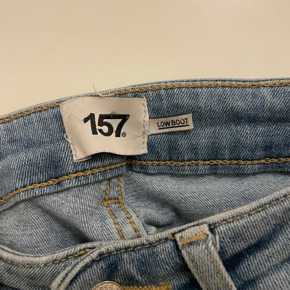Blå jeans från 157 - 90