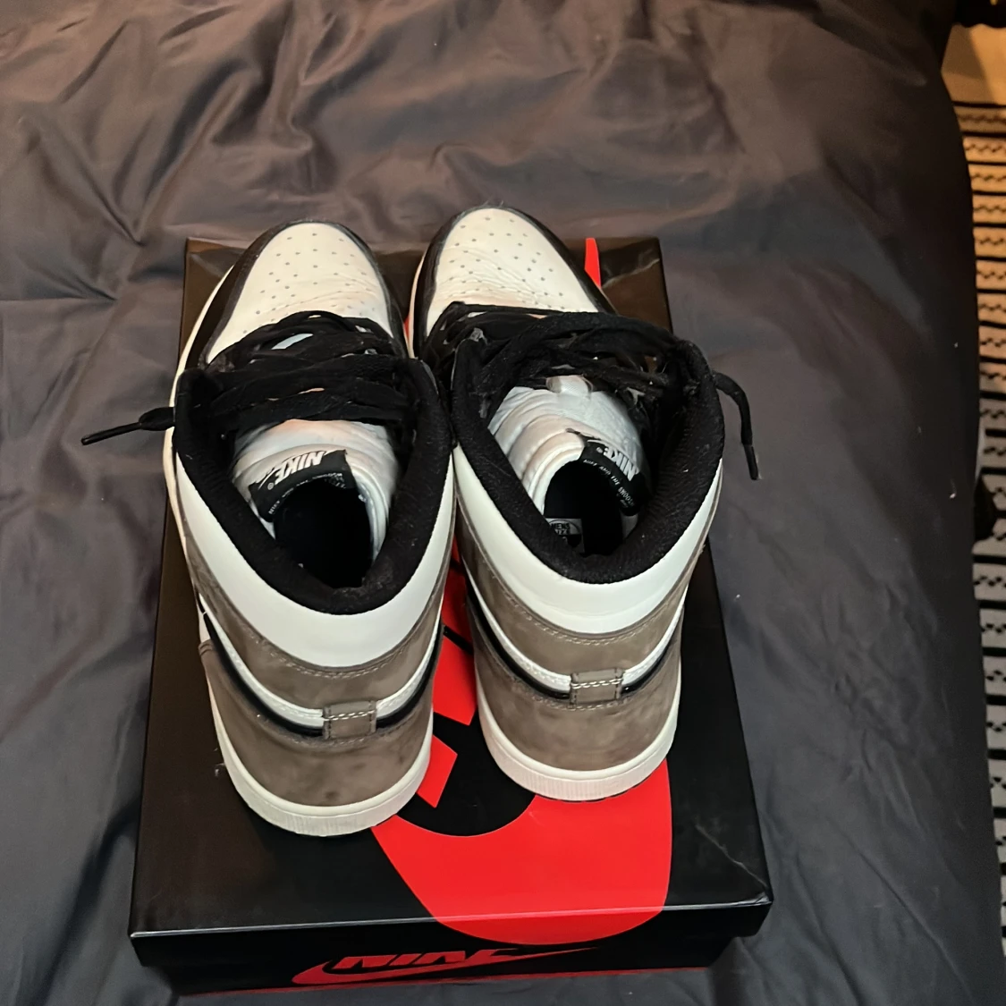 Nike Air Jordans Mocha High - 91