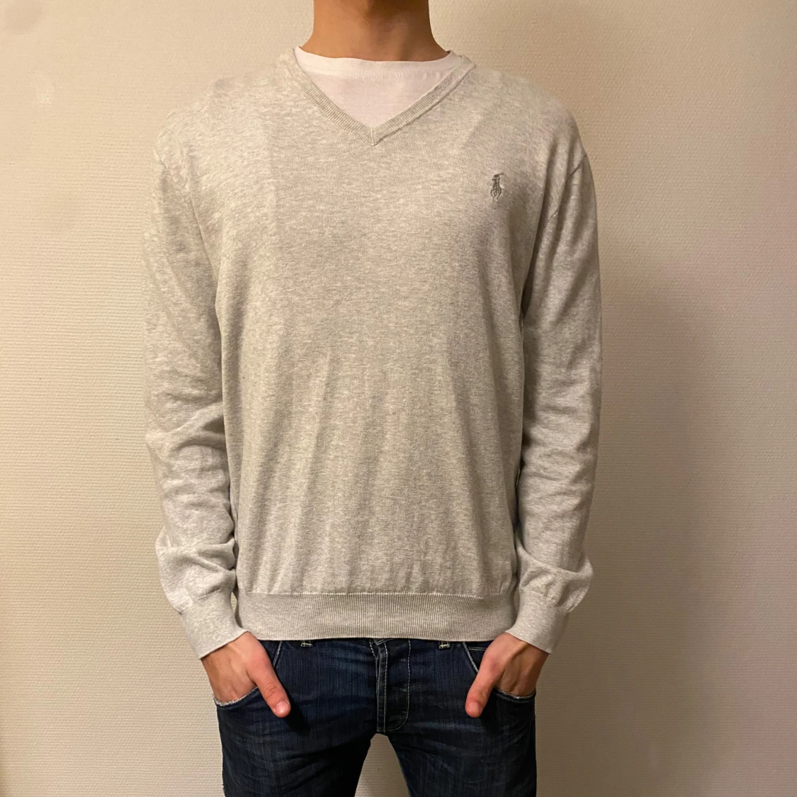 Grå tröja från Ralph Lauren