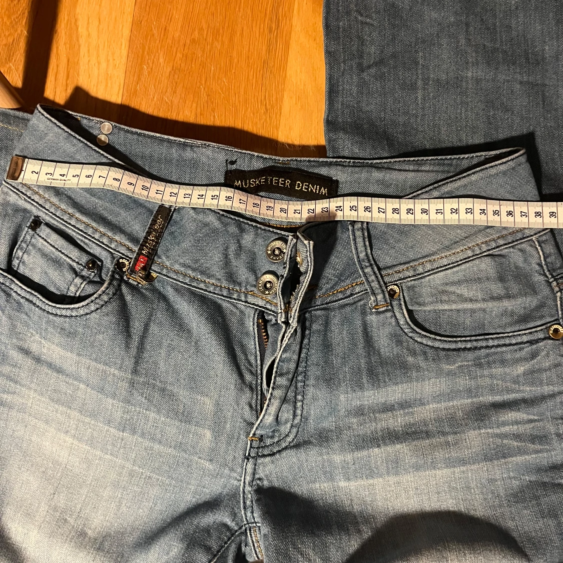 Blå jeans från Musketeer Denim - 92