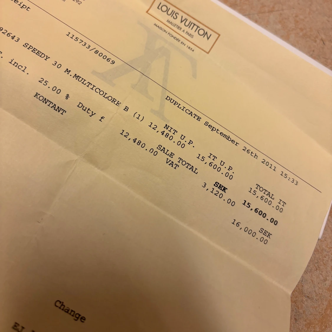 Louis Vuitton vintage väska  - 93