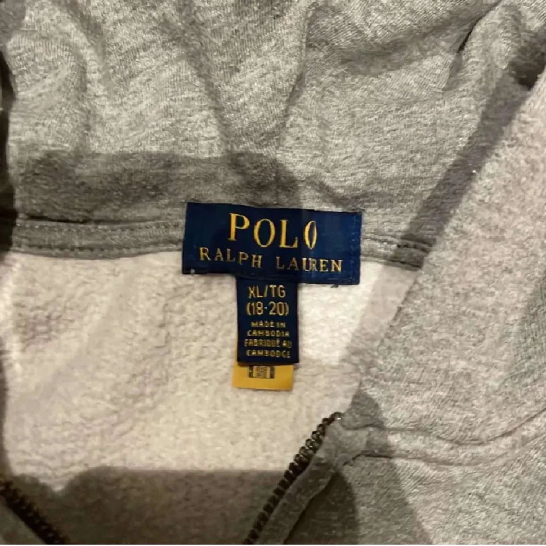 Grå Polo Ralph Lauren zip up - 91