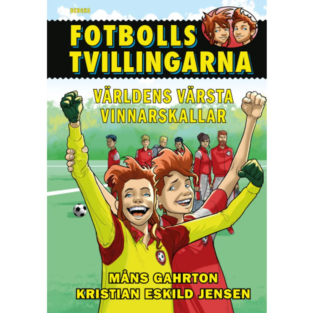 Fotbollstvillingarna Kim och Konrad älskar att vinna. Men ibland förlorar laget och det är förstås inte lika roligt. Tvillingarna vill inte vara dåliga förlorare och skäms över sina överdrivna reaktioner. Men att vilja vinna till varje pris är också en viktig drivkraft.    Format Inbunden   Omfång 60 sidor   Språk Svenska   Förlag Berghs   Utgivningsdatum 2022-12-02   Medverkande Kristian Eskild Jensen   Medverkande Fredrika Siwe   ISBN 9789150224832  . Böcker.