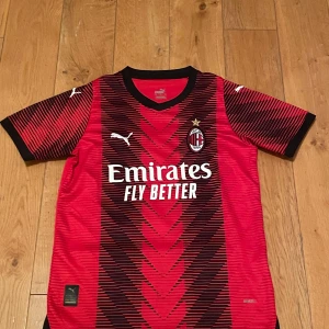 AC Milan 23/24 - En fet fotbolls tröja med det mest sigma laget i Italien. Ny skicka har bara chillat i min garderob.