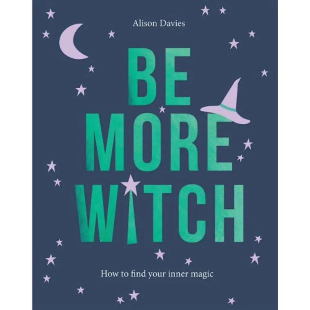Where there's a witch there's a way! Be More Witch offers a dose of magical escapism that will help you to channel determination and manifest positive change.Soar through the sky with (or without!) a trusty broomstick and let your creative spirit fly! Look to nature and learn from your surroundings and get in tune with the elements, plants, herbs, flowers and of course, your spirit animals.With tips, tricks and spells this book will guide you on magical journey to discover the power that's waiting to burst from within. So are you ready to dip your toes into the cauldron?! Your fate is at your fingertips... Format Inbunden Språk Engelska Utgivningsdatum 2019-02-07 ISBN 9781787133389 . Böcker.