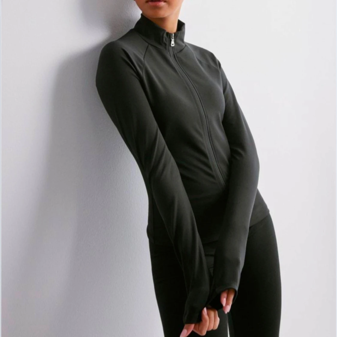 Träningströja med zip up