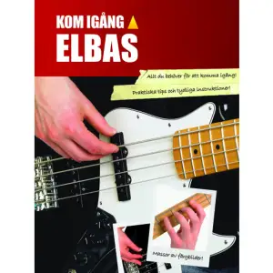 Att lära sig att spela elbas är en upplevelse, men att komma igång kan vara en utmaning! Med hjälp av den här boken lär du dig grunderna och kan snabbt komma igång och spela på din elbas. I boken finns tydliga fotografier i färg, pedagogiska instruktioner och praktiska råd. Ur innehållet: välja utrustning, hur man håller i elbasen, stämma instrumentet, läsa noter och tabulatur, spela riff, spela skalor, växelbas, walking bass, basgångar i blues, reggae, funk, rock och latinamerikansk musik.    Format Häftad   Omfång 48 sidor   Språk Svenska   Förlag Notfabriken   Utgivningsdatum 2013-02-28   Medverkande KG Johansson   ISBN 9789186825317  