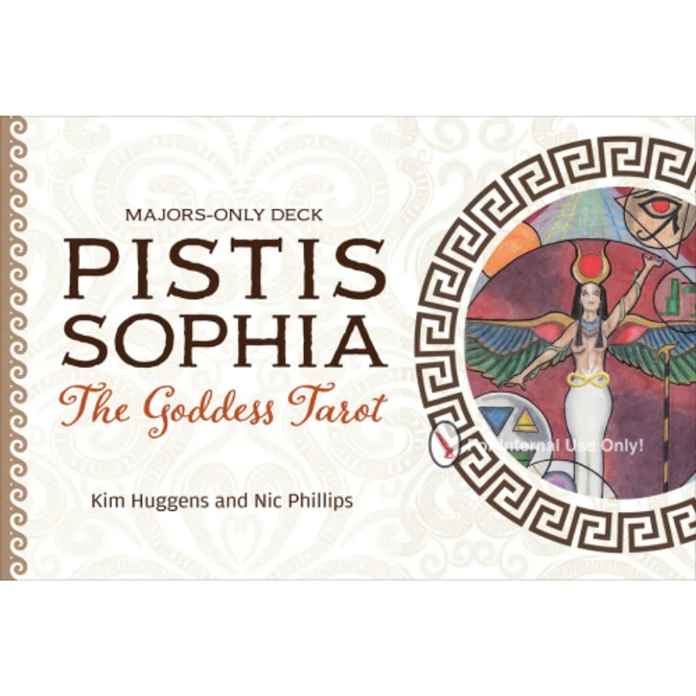 Follow the path of wisdom with Pistis Sophia: The Goddess Tarot, a fully illustrated Majors-only Tarot deck that explores traditional archetypes through the landscape of the mythological female. Uniting archeology, anthropology, and history with the wisdom of the Tarot, it depicts goddesses, holy women, and heroines, exploring the card meanings through their stories, writings, worship, and imagery from a wide variety of cultures and time periods. A guidebook teaching use and interpretation of the cards offers an accessible but in-depth analysis of the figures and myths depicted. This is a sister deck to Sol Invictus: The God Tarot. For intermediate and advanced users. Set contains 22 Tarot art cards and a comprehensive guidebook.    Format Häftad   Omfång 144 sidor   Språk Engelska   Förlag Schiffer Publishing   Utgivningsdatum 2020-09-28   ISBN 9780764360015  . Böcker.