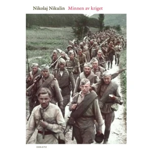 Minnen av kriget (inbunden) - »I grunden är det här en bok om totalitarismen, och på så vis är den besläktad med Aleksandr Solzjenitsyns GULAG-arkipelagen och Varlam Sjalamovs Berättelser från Kolyma. Skillnaden är att de dödsdömda här inte är lägerfångar utan sovjetiska soldater, och att de är dödsdömda, inte för att det pågår ett krig, utan på grund av hur den sovjetiska staten för krig.« Sergej Lebedev  När Nazi­tyskland invaderade Sovjet­unionen i juni 1941 var Nikolaj Nikulin 18 år. Han inkallades redan de första dagarna och deltog i striderna ända fram till erövringen av Berlin i maj 1945. Under de fyra åren upplevde han östfrontens alla fasor och reagerade tidigt på de egna befälens absurda order, som skulle kosta miljontals sovjetsoldater livet. Han vittnar även om soldaternas våldtäkter och plundringar under framryckningen genom Tyskland. Efter kriget hemsöktes Nikulin av sina minnen. Den regniga sommaren 1975 bestämde han sig för att skriva ner dem i ett försök att lägga det förflutna bakom sig. Det blev en skoningslös skildring av det sovjetiska samhället och krigföring­en, i strid med dåtidens och dagens officiella historieskrivning. Minnen av kriget publicerades år 2007 på familjens begäran och väckte uppståndelse i Ryssland. »Vår seger i kriget har förvandlats till ett politiskt kapital som tjänar till att stärka och rättfärdiga den rådande ordningen i vårt land«, skrev Nikulin redan 1975.Nikolaj Nikulin (1923 2009, född i Jaroslavl), rysk soldat, sedermera konstvetare, författare och intendent på Eremitaget i Leningrad. KRITIKERRÖSTER»närmast jämförbar med Aleksandr Solzjenitsyns vittnesmål om Gulag, eller Vasilij Grossmans Liv och öde. Det totalitära systemets natur skildrad genom den enskilda människan. Men Nikulins skildringar går samtidigt längre. Här förekommer inga glorifieringar av den enskilde soldaten.« Martin Kragh, Svenska Dagbladet»Minnen av kriget ska läsas intill Gulagskildringar som Varlam Sjalamovs Berättelser från Kolyma och Schlögels The Soviet century Archeology of a lost world för att man ska förstå att vi inte har att göra med en anomali. Bolsjevikerna skapade ett system med ointresse för människan.« Hynek Pallas, GöteborgsPosten    Format Inbunden   Omfång 302 sidor   Språk Svenska   Förlag Ersatz   Utgivningsdatum 2024-02-16   Medverkande Sergej Lebedev   Medverkande Nils Håkansson   Medverkande Ola Wallin   ISBN 9789188913821  