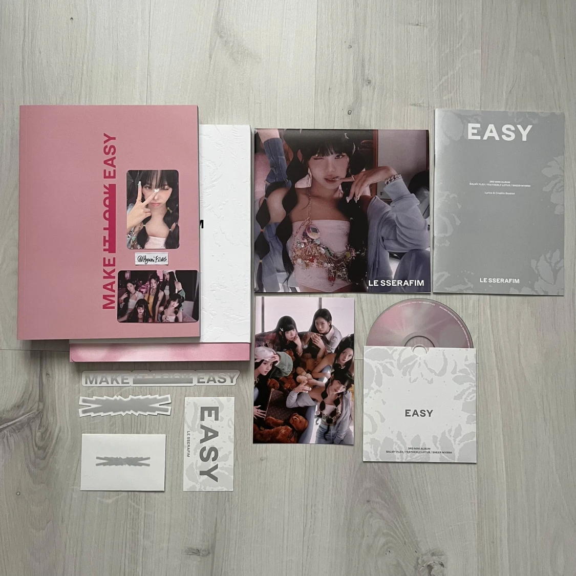 Le sserafim - EASY vol 1 BALMY FLEX 