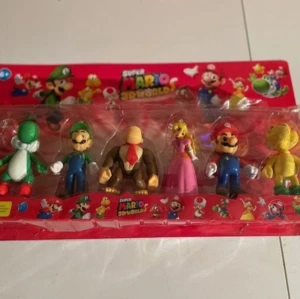 Super mario 6 ST figurer  - Super mario 6 ST figurer