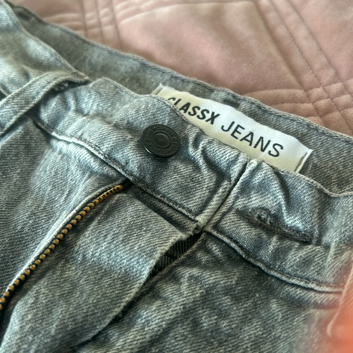 Midweisted straight leg jeans  - 92