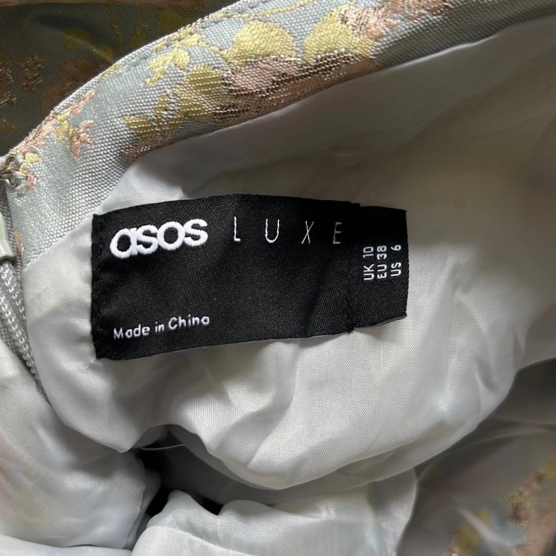 Asos Luxe blå klänning, storlek M - 92