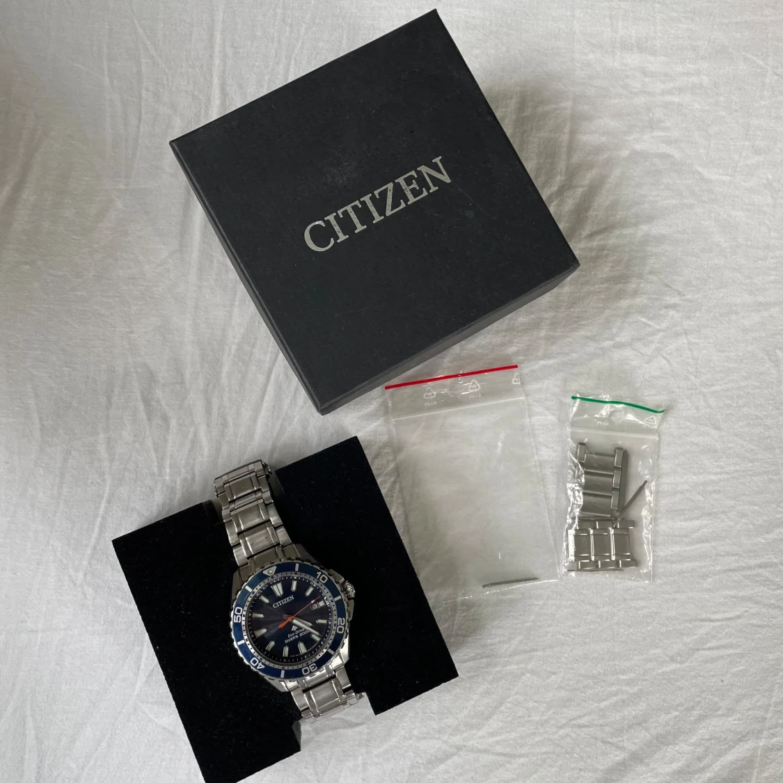 CITIZEN mörkblå klocka  - 91