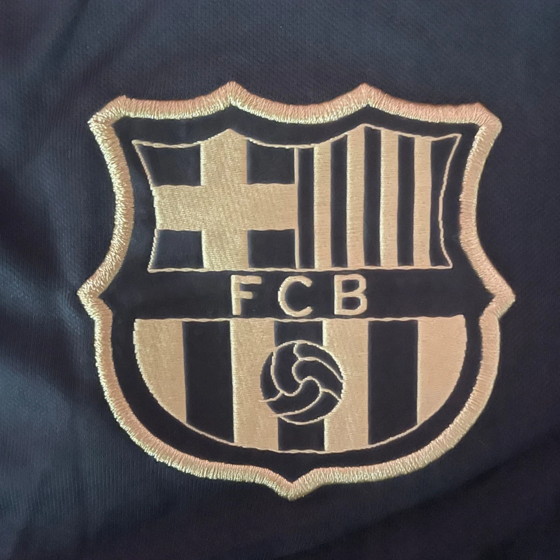 Svart och guld FC Barcelona tröja - 91