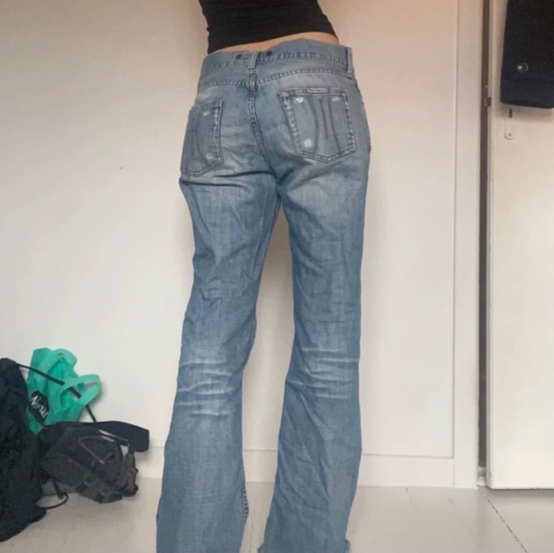 Lågmidjade jeans  - 90