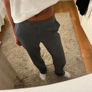 Kostymbyxor - Grå kostymbyxor från NAKD. Endast använda typ 3 gånger. Skulle säga att de passar 34 också