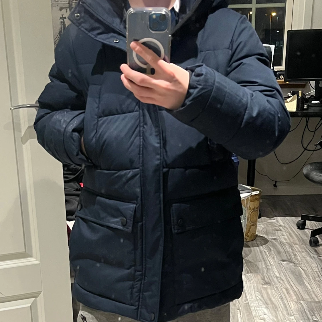 Mörkblå pufferjacka från McKinley - 92