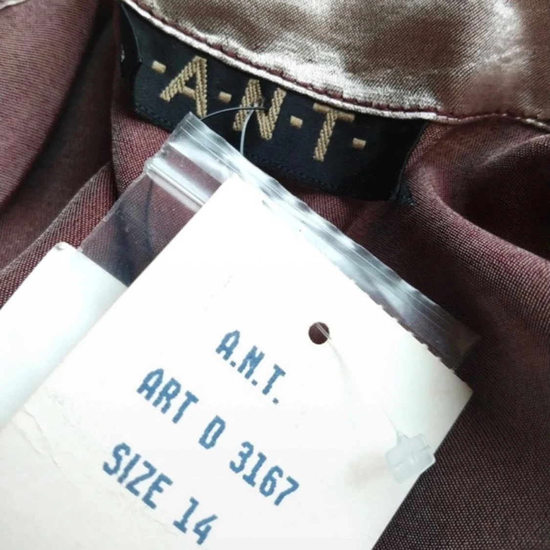 Silvrig klänning i Eco-SILK och Viskos - 93