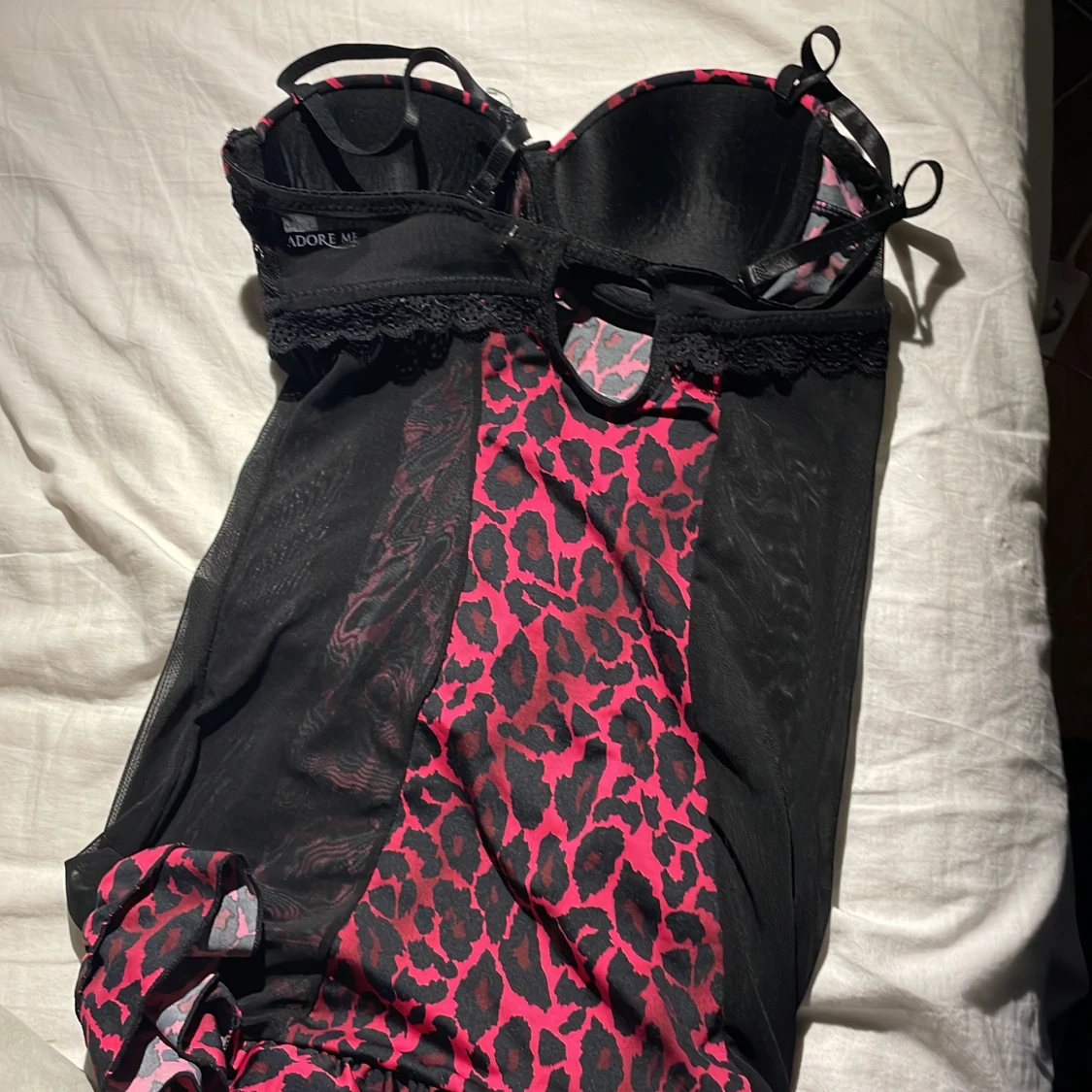 top rosa leopard print - 91