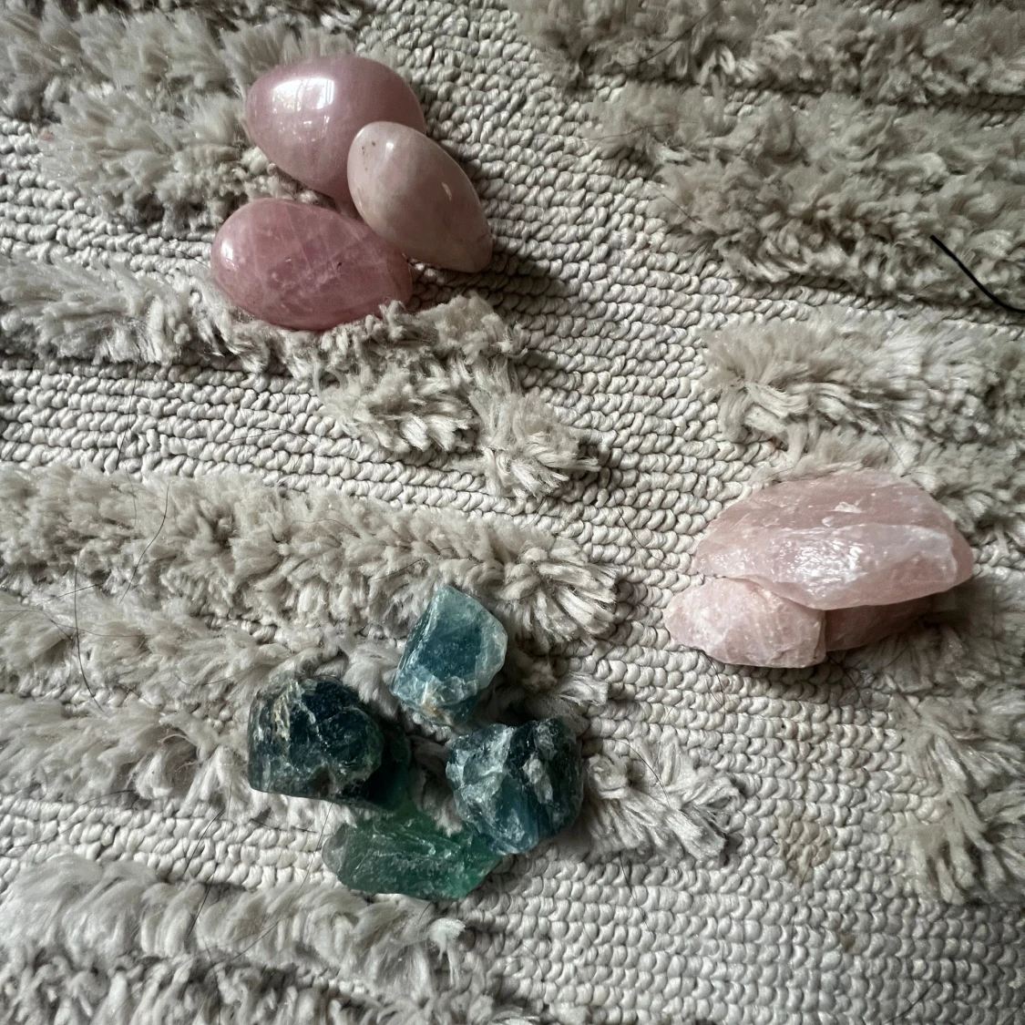 10st fina kristaller 