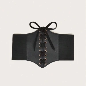 Svart korsett - svart korsett, passar jättebra till halloween, säljer likadan brun 