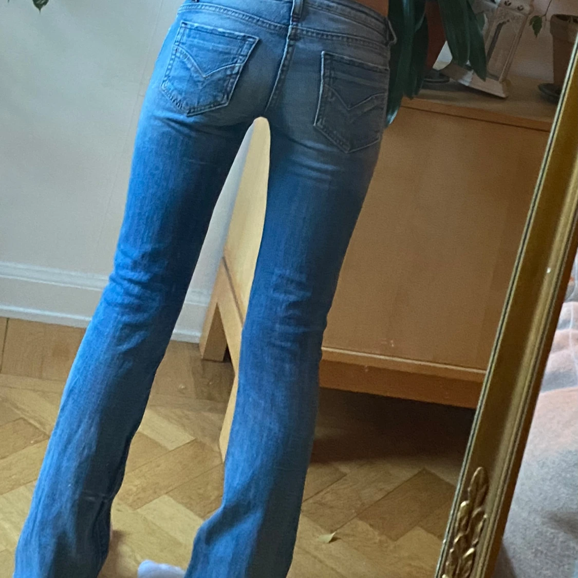 Lågmidjade jeans - 90
