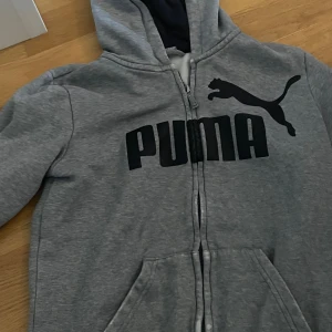 Grå-svart puma kofta  - Bra kvalite, inte använt på ett bra tag. Små fläckar som knappt syns. Frakten betalar du. Priset beror p hur mycket du handlar 