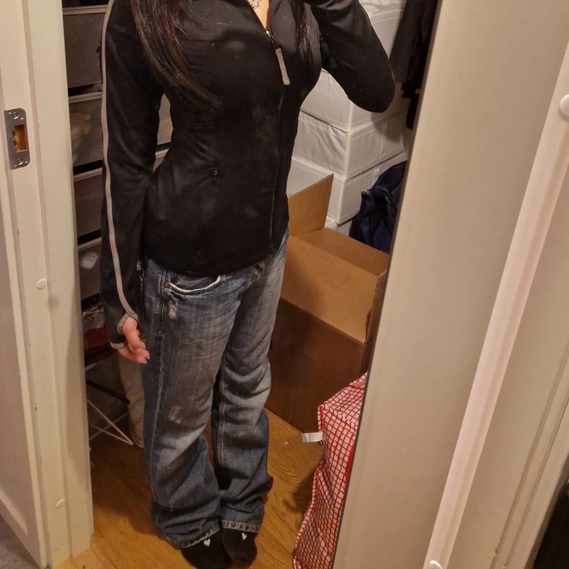 Svart define jacka - 90